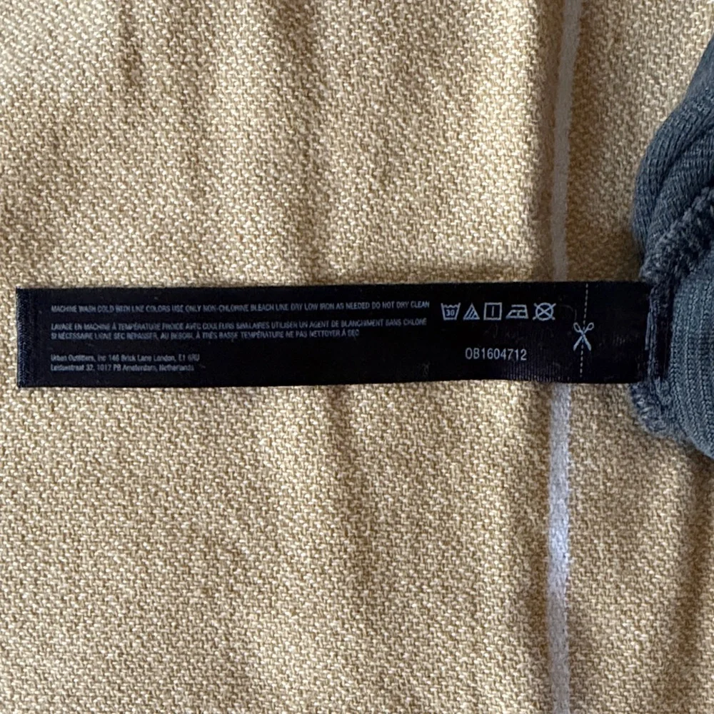 Free People FP movement wide leg flare pull on pants charcoal NWT size XS - Picture 10 of 10